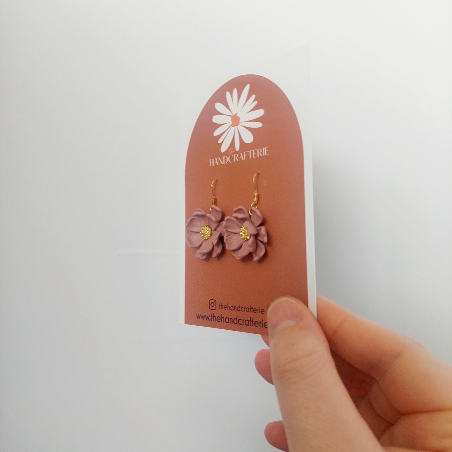 MINI BOTANICAL DANGLE - MAUVE