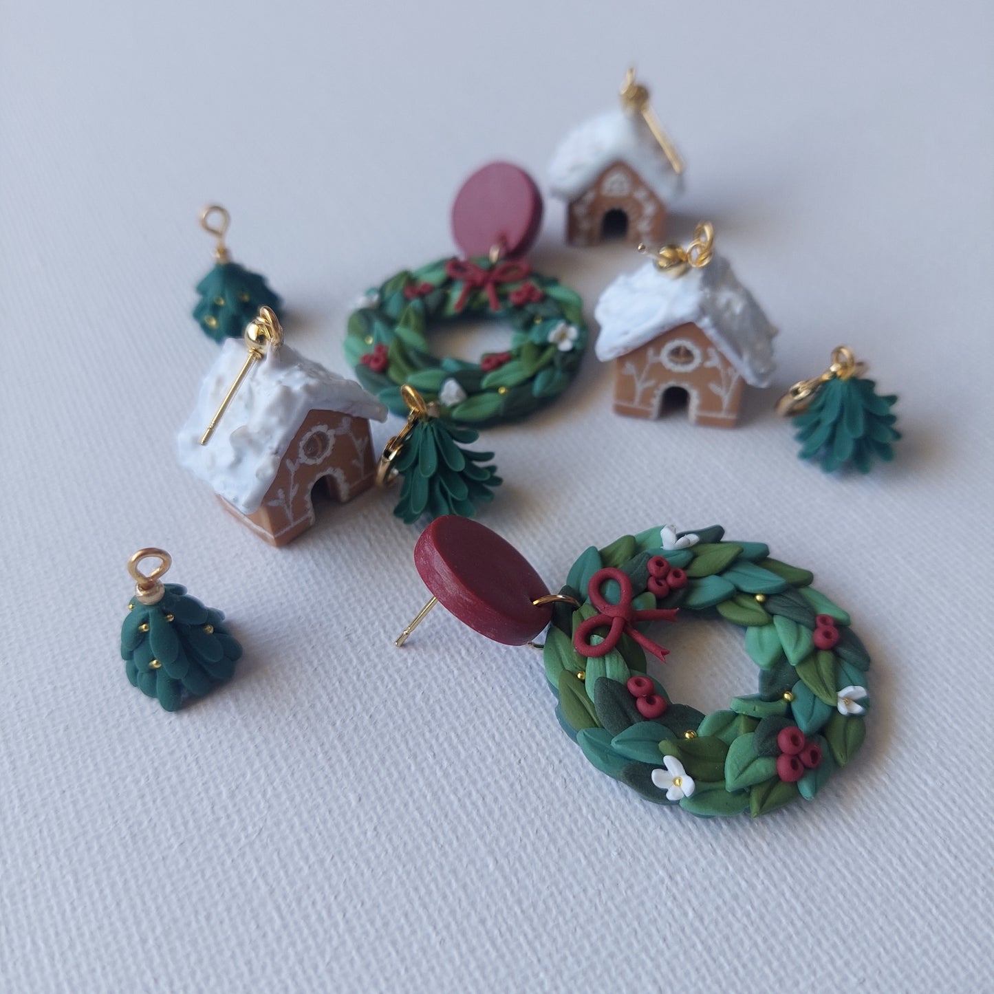 GINGERBREAD HOUSE EARRINGS