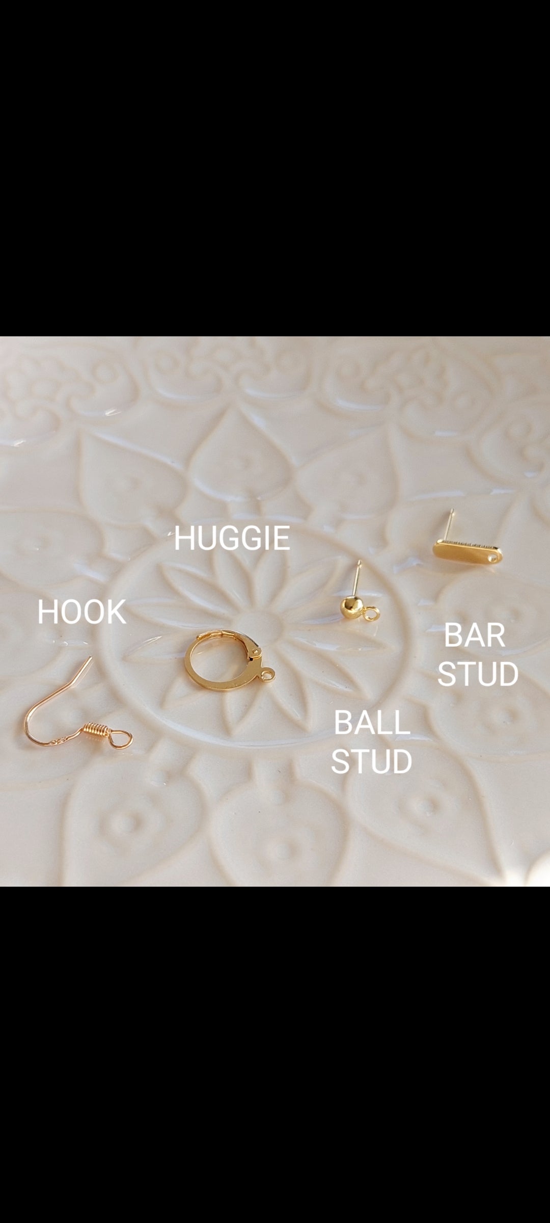 FLORAL EARRINGS - PURPLES