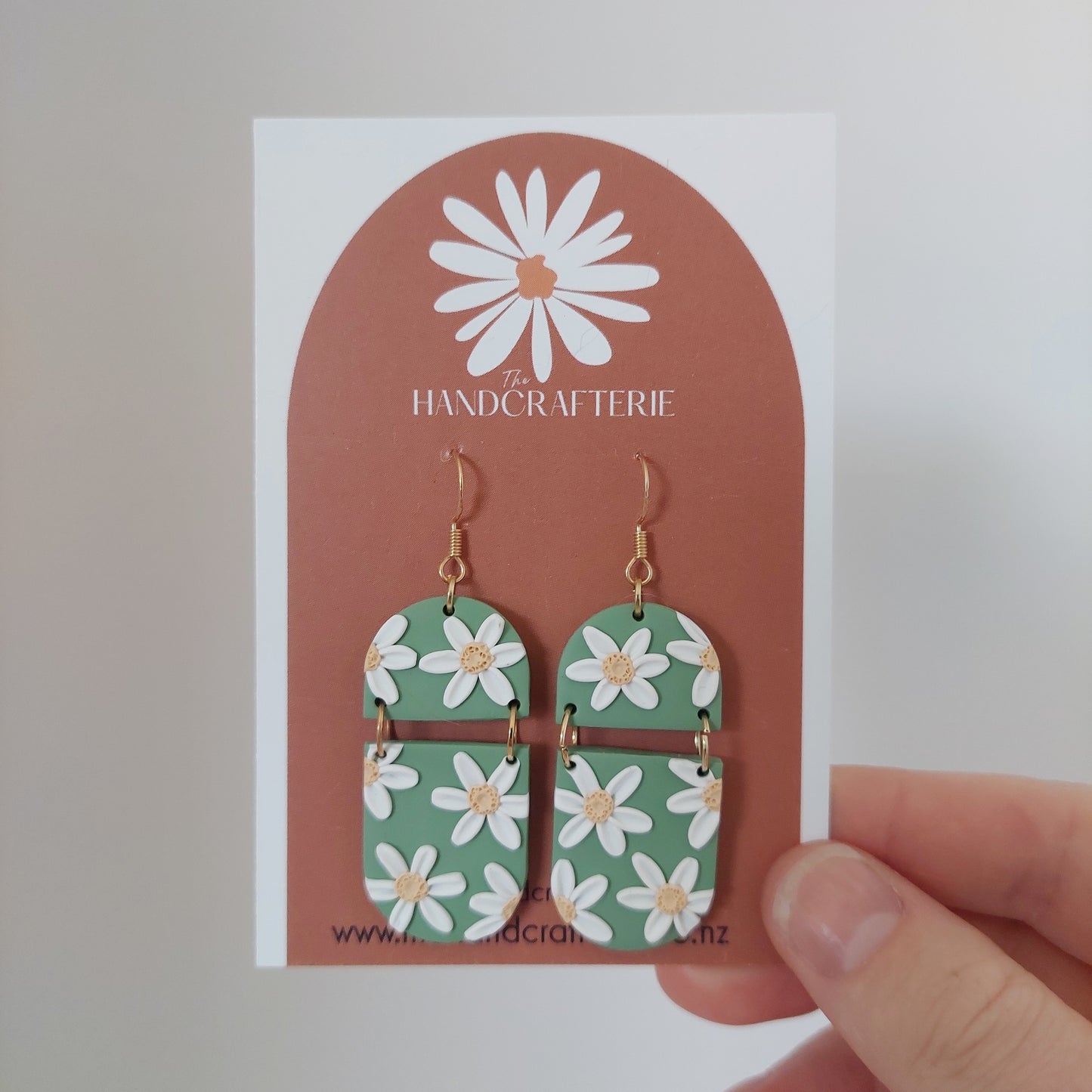 DAISY DANGLE SPLIT - OLIVE