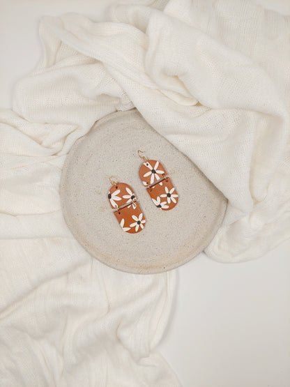 DAISY SPLIT SOLE EARRINGS - SPICE