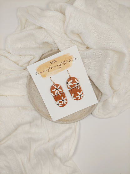 DAISY SPLIT SOLE EARRINGS - SPICE