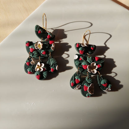 STRAWBERRY GARDEN DANGLES