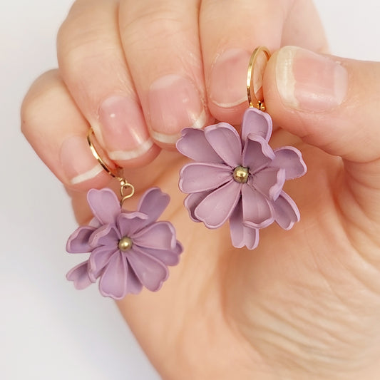 MINI BOTANICAL DANGLE - LIGHT PURPLE